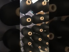 पुनर्नवीनीकरण पॉलिएस्टर उच्च लोचदार धागा 140d पर्यावरण के अनुकूल पॉलिएस्टर बुनाई धागा